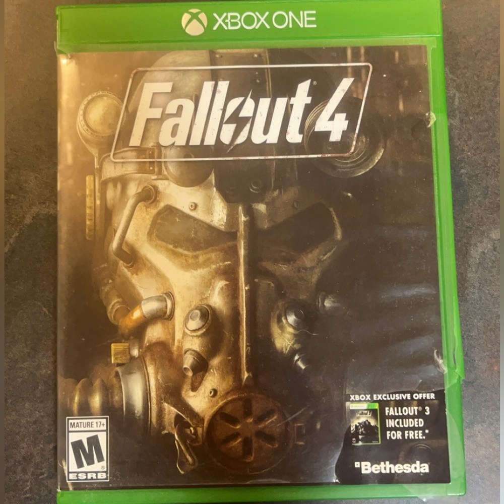 Fallout 4 Microsoft Xbox One Video Game Shooter with Manual